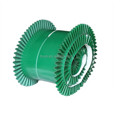 Green /dark green light weight PVC conveyor belt skirting